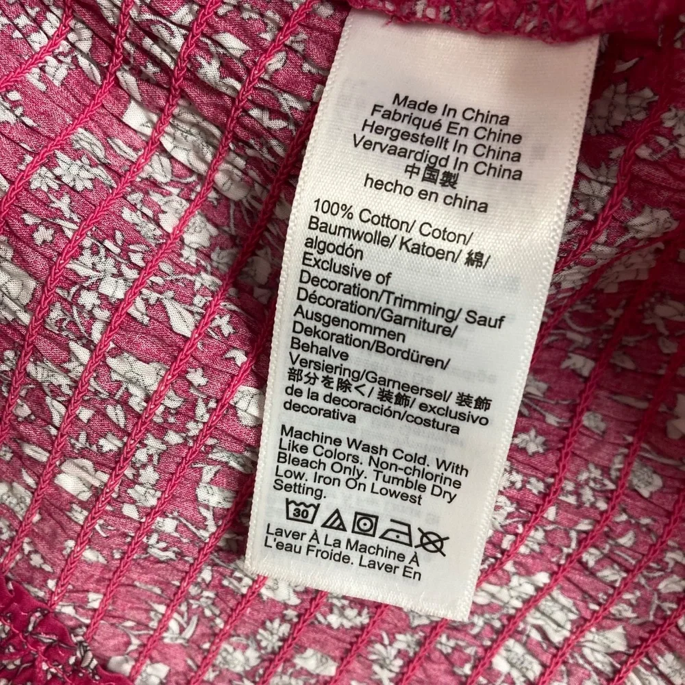 J. Crew Long-sleeve ruffleneck top